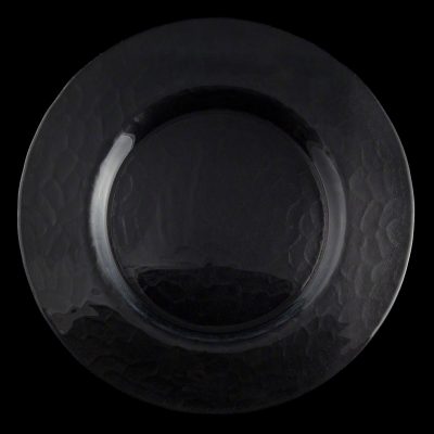 Ice Clear Glass Charger