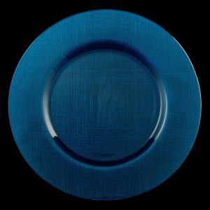 Lino Limoges Blue Glass Charger