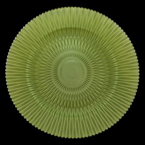 Marbella Citron Green Glass Charger