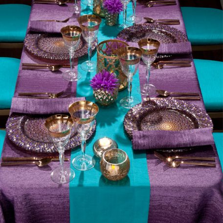 Amethyst Hombre Tablescape