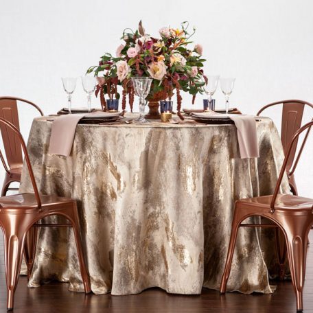 Copper Allure Tablescape