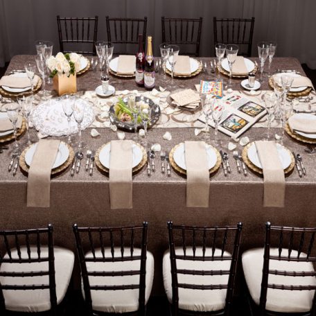 Champage Cotier Tablescape