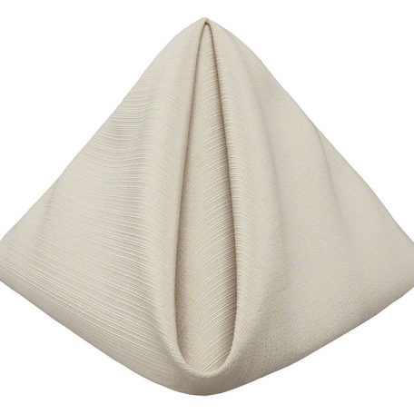 Bone Faille Dinner Napkin