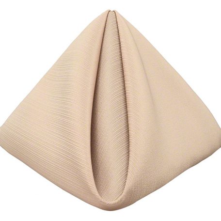 Peach Faille Dinner Napkin