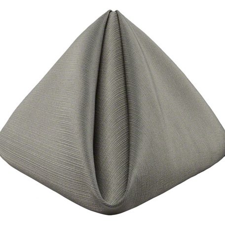 Pewter Faille Dinner Napkin