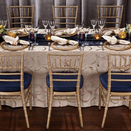 Champagne Halo Tablescape