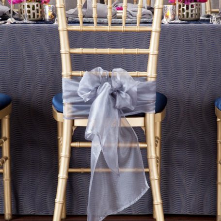Indigo Maxwell Table Linen with Navy Aria Table Runner