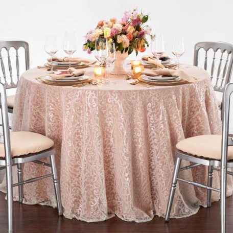 Ivory Filigree Tablescape