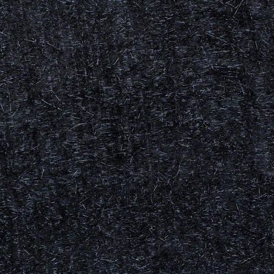 Black Metallic Shag