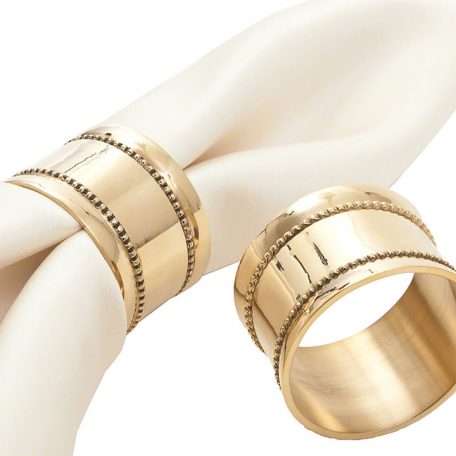 Gold Prescott Napkin Ring