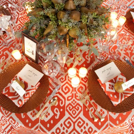 Papaya Mesa Tablescape