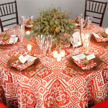 Papaya Mesa Tablescape