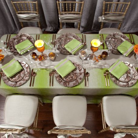 Pistachio Ombre Tablescape