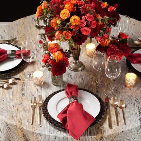 Pyrite Marble Tablescape