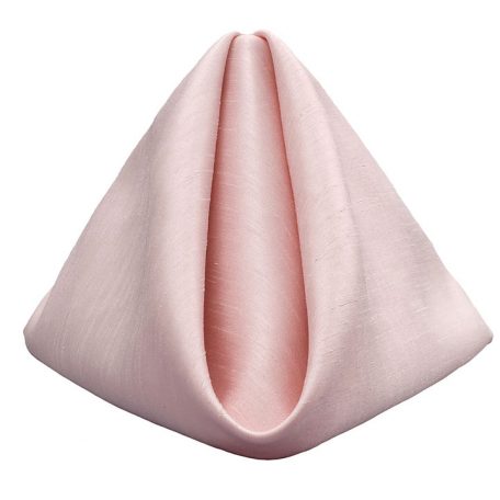 Pink Shantung Dinner Napkin