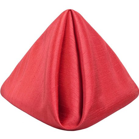 Poppy Shatung Dinner Napkin