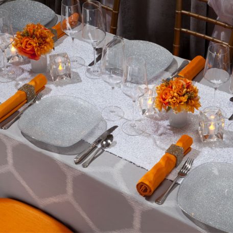 Silver Apiary Tablescape