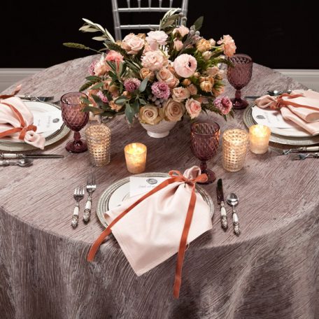 Smoky Marble Tablescape