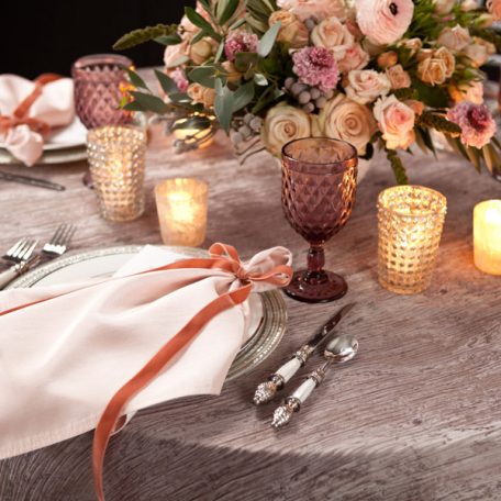 Smoky Marble Tablescape