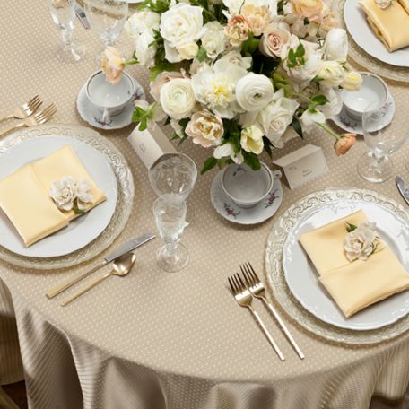 Swiss Dot Tablescape