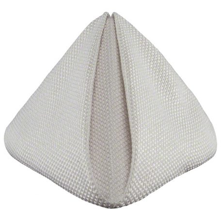 White Jute Dinner Napkin