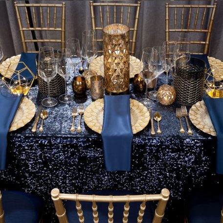 Navy Claremont Tablescape