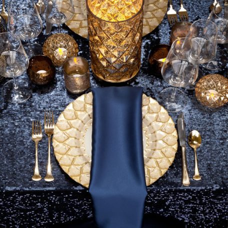 Navy Claremont Tablescape