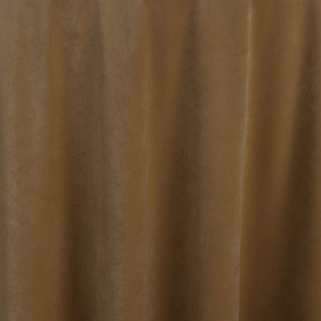 Create drama and excitement for any event with Caramel Velvet table linen. This delicate caramel color becomes dramatic with the opalescent plush fabric.