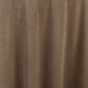 Create drama and excitement for any event with Walnut Velvet table linen. This delicate dusty brown becomes dramatic with the opalescent plush fabric.