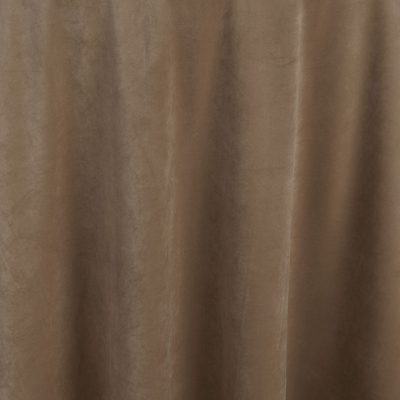 Create drama and excitement for any event with Walnut Velvet table linen. This delicate dusty brown becomes dramatic with the opalescent plush fabric.