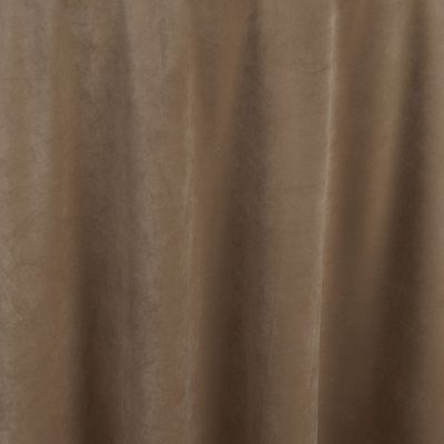 Create drama and excitement for any event with Walnut Velvet table linen. This delicate dusty brown becomes dramatic with the opalescent plush fabric.