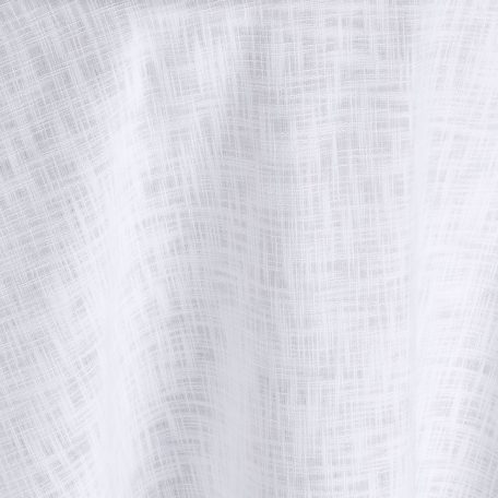 Restrained and ultra-modern, the white jacquard weave of this Steel Brimble table linen drapes effortlessly and has a sense of low-key luxury. Rent it here.