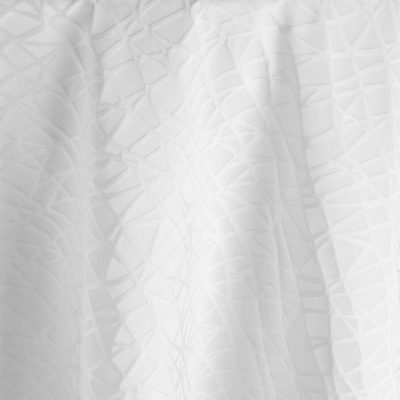 Large scale matte and glossy, Pearl Digital is a versatile pattern that is new and forward-thinking. Rent this linen from Fabulous Events