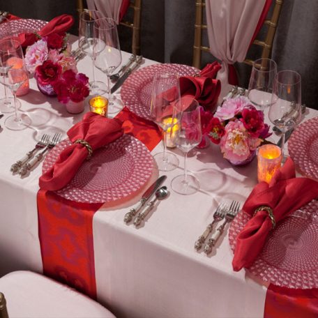 Poppy Bravado Tablescape