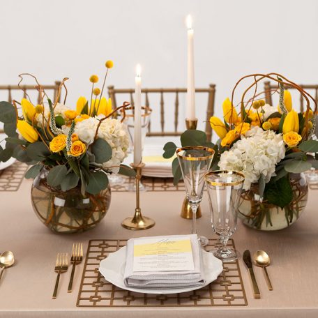 Gold Deco Metal Plate Placemat Charger Rental for events