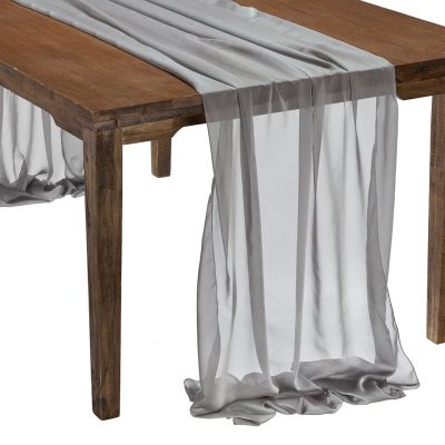 This elegant Silver Graceful table drape is one of several unique Gracefuls available in the Fabulous Events selection of table drapes and other linen rentals. Use it to create effortless beauty for your tables, and combine it with our other linen designs for a truly original theme. Rent it here today. 877-200-2424