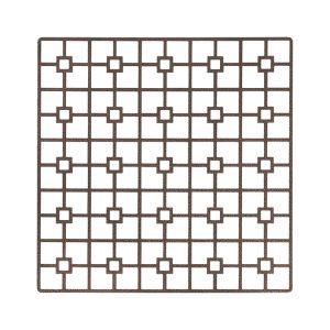 The appeal of Fabulous Events’ new metal Placemats is the unexpected drama of each unique shape, pattern and finish. Bronze Deco Metal Placemat, with its traditional grid pattern, has a powerful presence that commands attention and will complement rather than overpower other event table choices. Rent it here today.