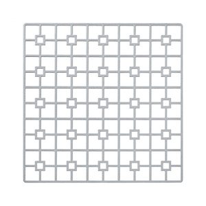 The Platinum Deco Metal Placemat may seem simple in form, but it is distinctive and prompts a dramatic reaction. One of the two unique patterns and the metal placemat collection is destined to create lasting impressions on any event table. Rent it here today.