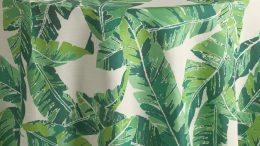 Breakers Palm, part of the Palm Beach Chic collection, is a stylish palm leaf pattern linen that can turn any special occasion into a tropical paradise. Palm Beach Chic is a cool and refreshing collection filled with saturated hues, bold prints and tropical accents. Shop the entire collection!