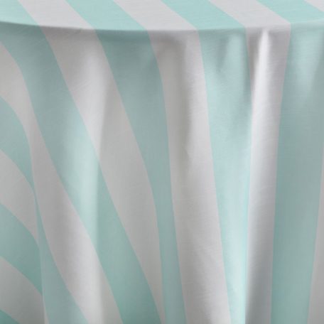 Saltwater Cabana Stripe’s watery blue and white strip combination is a perfect fresh playful choice for a number of affairs. Stylish and flexible, this member of the Palm Beach Chic linen family offers a wealth of possibilities! Browse the entire collection today!