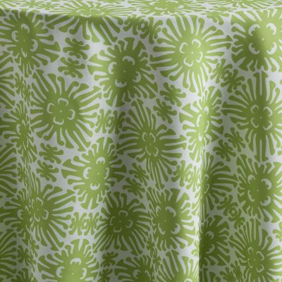 Featuring a vibrant green, Aloe Cay is the epitome of sophistication and exotic resort ambience, no matter what the location. The elegant and cheerful green pattern is light and bright. Part of the Palm Beach Chic collection, Aloe Cay is the perfect expression of beach chic. Browse the entire collection today.