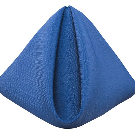 Royal Blue Faille Dinner Napkin