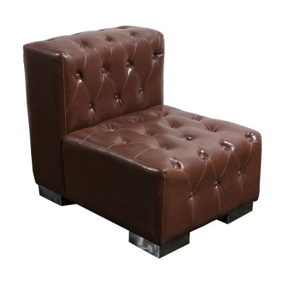 Brown Sofa rentals in Southeast Michigan for weddings, gala and special events