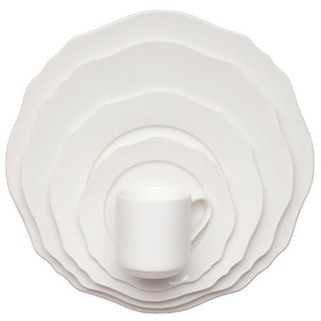 Contessa Dinnerware Rentals in Michigan and Ohio. Rent Today