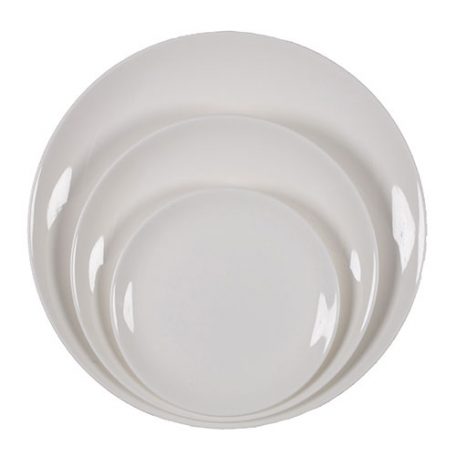 Rent Round Dinnerware for Special Events from Fabulous Events