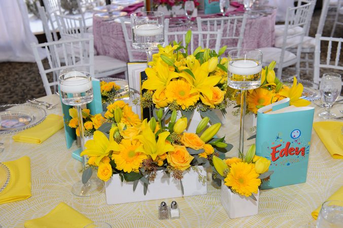 Bright Yellow Table Linen Rentals from Fabulous Events. Nationwide Shipping.