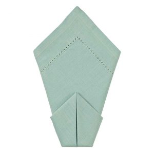 Bay Hemstitch Dinner Napkin Rentals from Fabulous Events