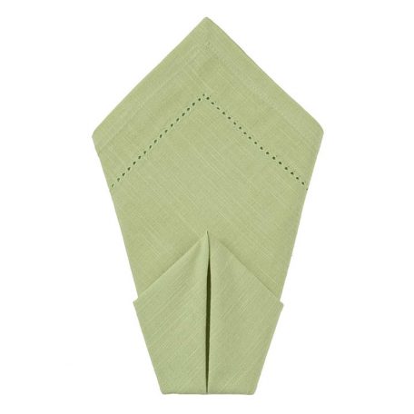 Meadow Hemstitch Dinner Napkin Rental from Fabulous Events