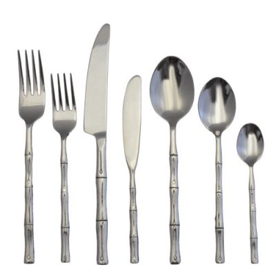 Rattan Flatware Rental for Parties and Special Events.
