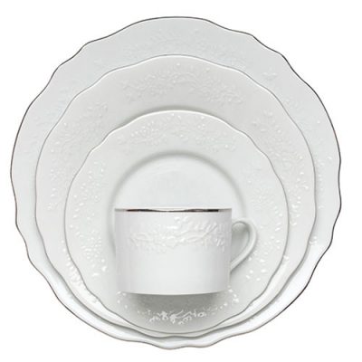 Silver Vine Dinnerware Rental for Special Events in Michigan and Florida